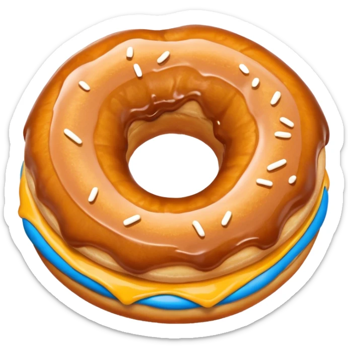 Greggs ‘yum yum’ twisted donut like. From the shop Greggs the dessert called ‘yum yum’ sticker