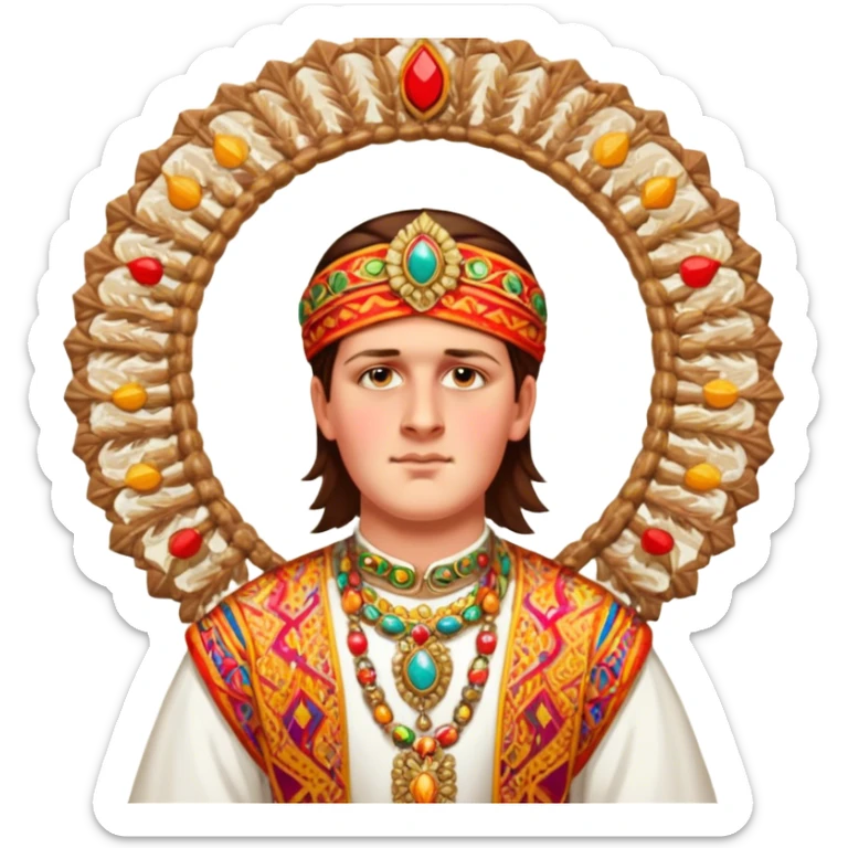 Vibrant Ceremonialist sticker