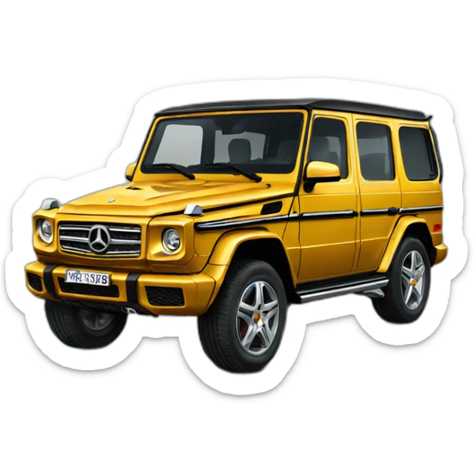 g wagon sticker