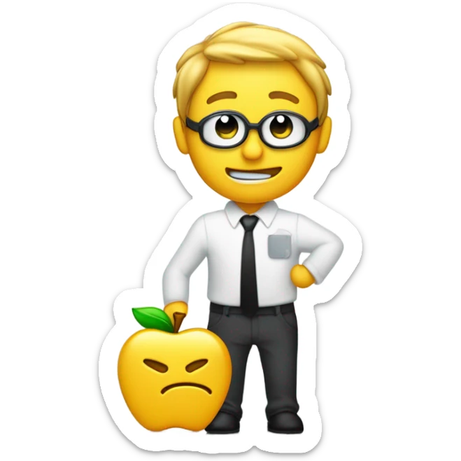 Erstelle ein Emoji im Apple-Stil (flacher, glatter 3D-Look mit weichen Farbverläufen) mit folgendem Motiv: Ein weißer Mann in Business-Kleidung steht im Zentrum und sammelt oder fängt E-Mails auf. Im Hintergrund regnen zahlreiche stilisierte E-Mail-Symbole/Briefumschläge herunter. Der Mann sollte eine aktive, dynamische Pose einnehmen. Die gesamte Szene soll dem charakteristischen, verspielten Apple-Emoji-Design folgen, mit klaren Konturen und leuchtenden, aber nicht grellen Farben. sticker