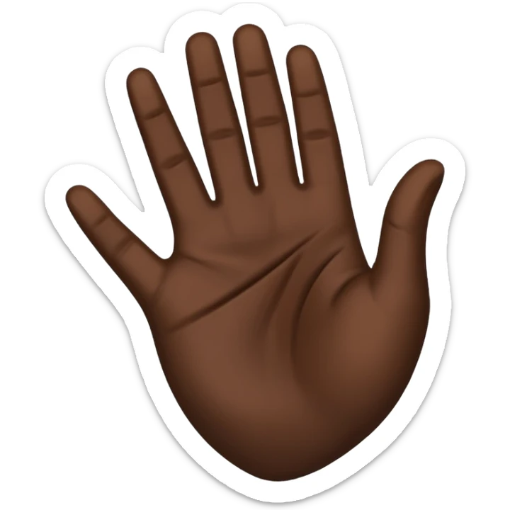 haz una mano que sea así 👇🏽 pero al revés pero que sea así cómo este emoji 👇🏽 sticker