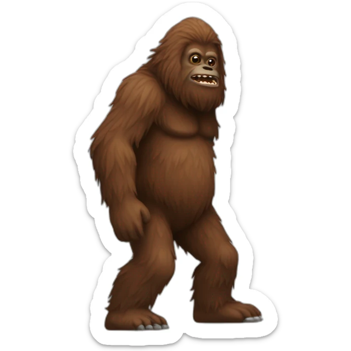 Sasquatch sticker