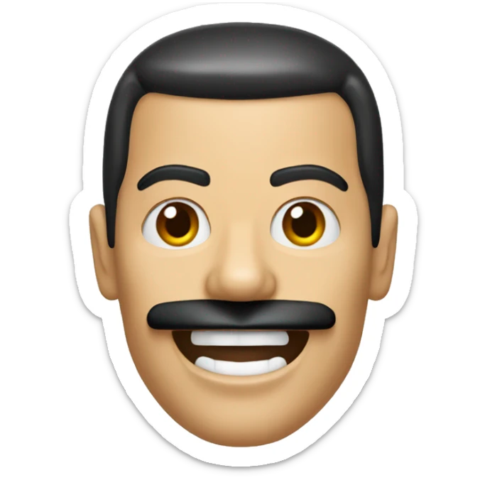 Freddie Mercury sticker