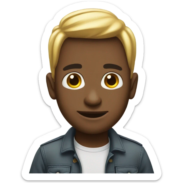 The emoji pop￼ sticker