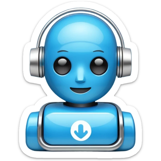 chatbbot in website icon sticker