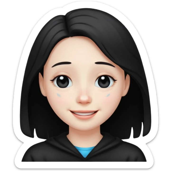 😭🖤🥰 sticker