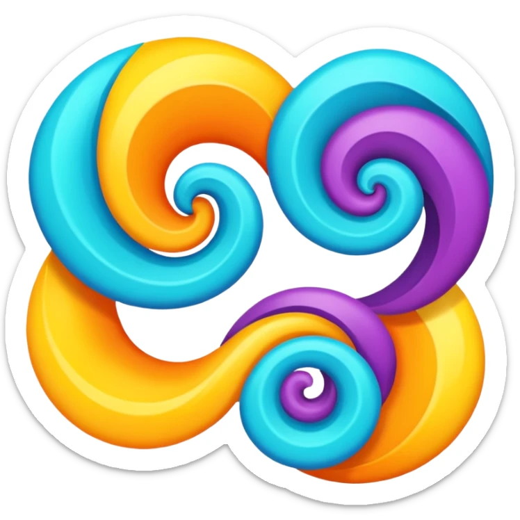 I want to make NUEN, nu means new，EN means energy. want to break them down into 2 patterns sticker