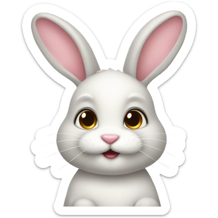 cute bunny sticker