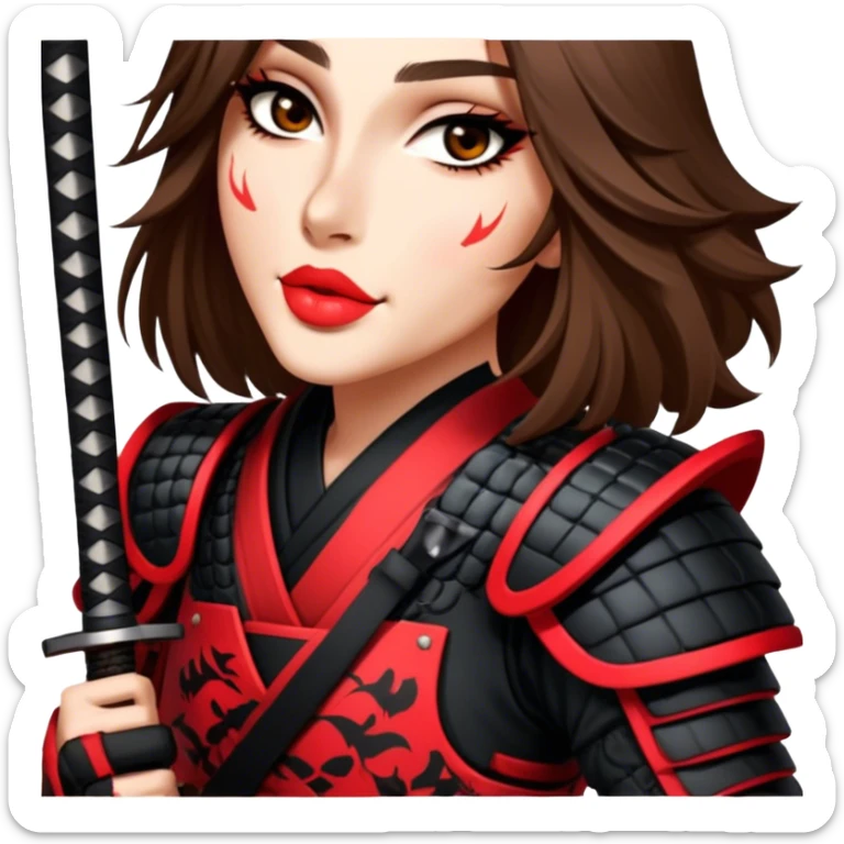 Daring Samurai sticker