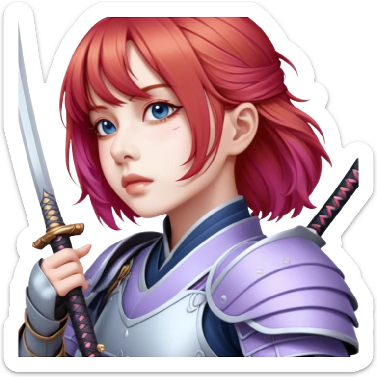 Gentle Samurai sticker