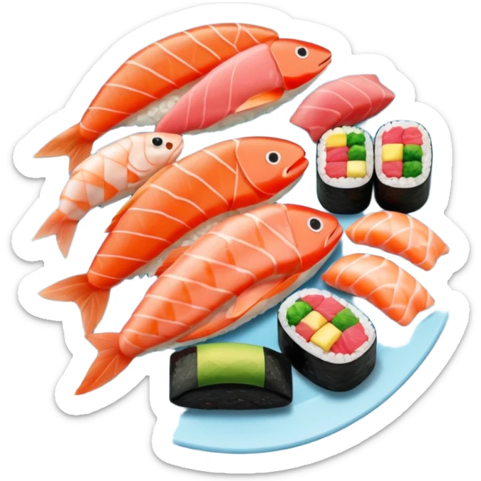 kiyomi sushi sticker