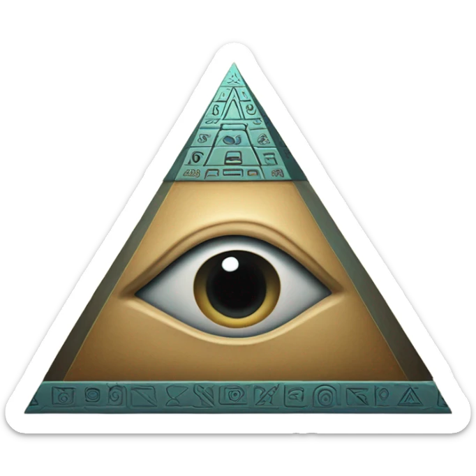Illuminati sticker