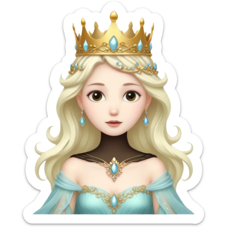 Fairy queen sticker