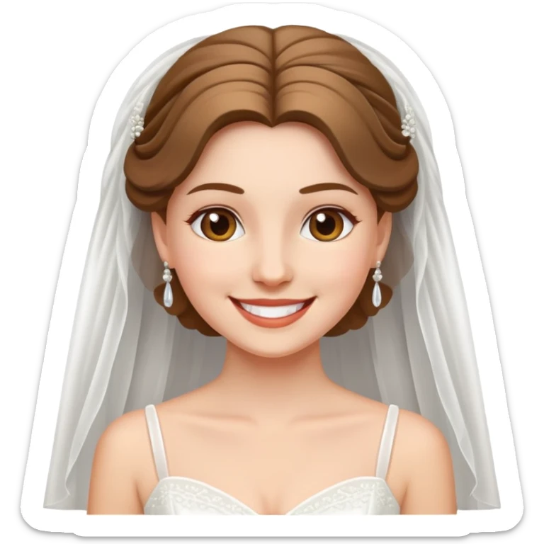 Bride sticker