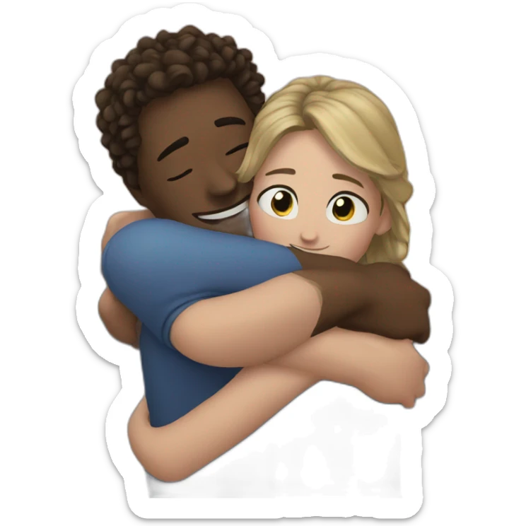 Hugs sticker