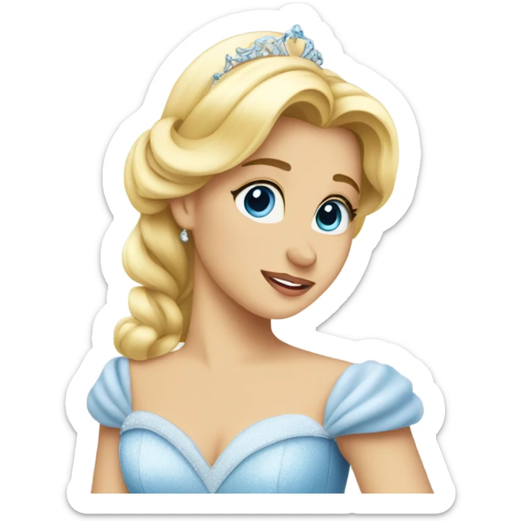 Cinderella  sticker