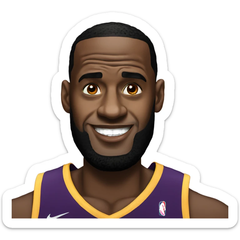 Lebron sticker
