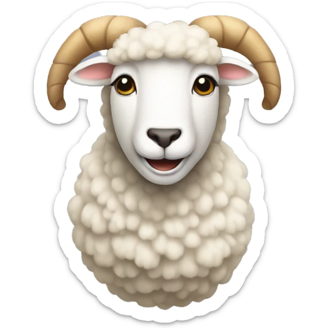 Sheep sticker