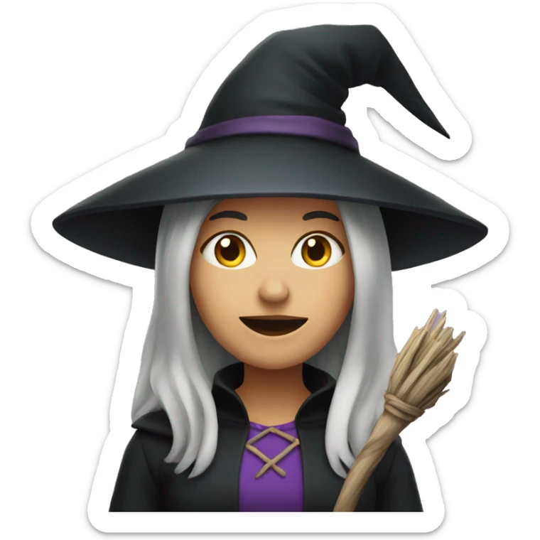 Witch sticker