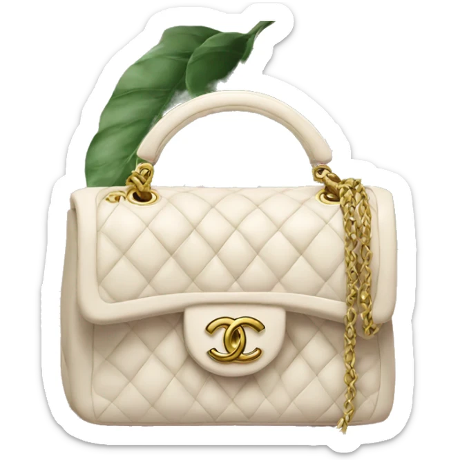 chanel bag sticker