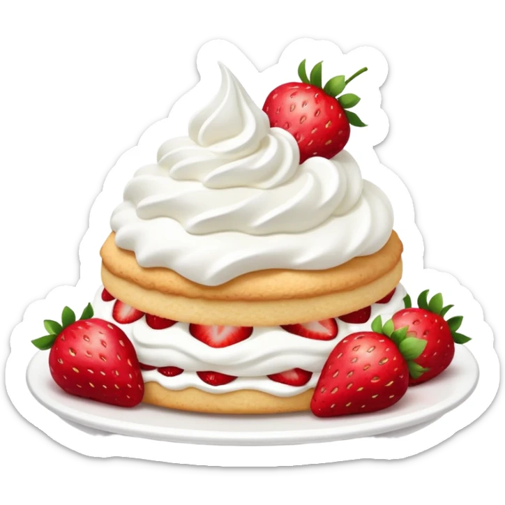 Strawberry shortcake  sticker