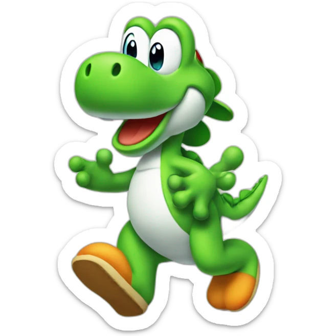 Yoshi sticker