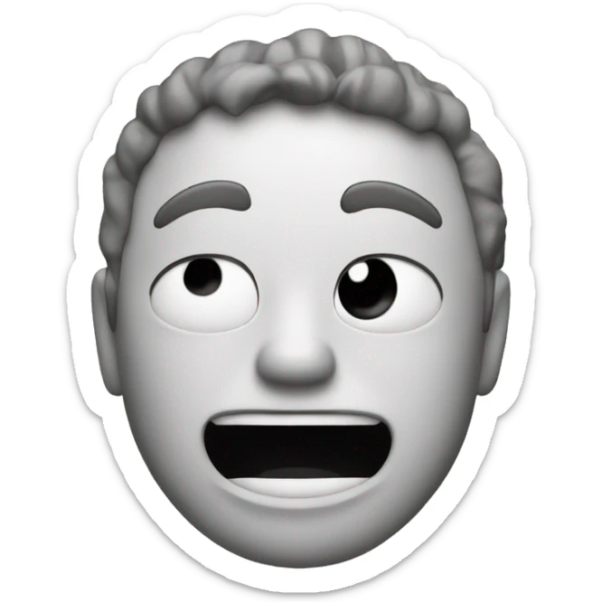 The letters IJBOL but in the font of a HaHa reaction  sticker