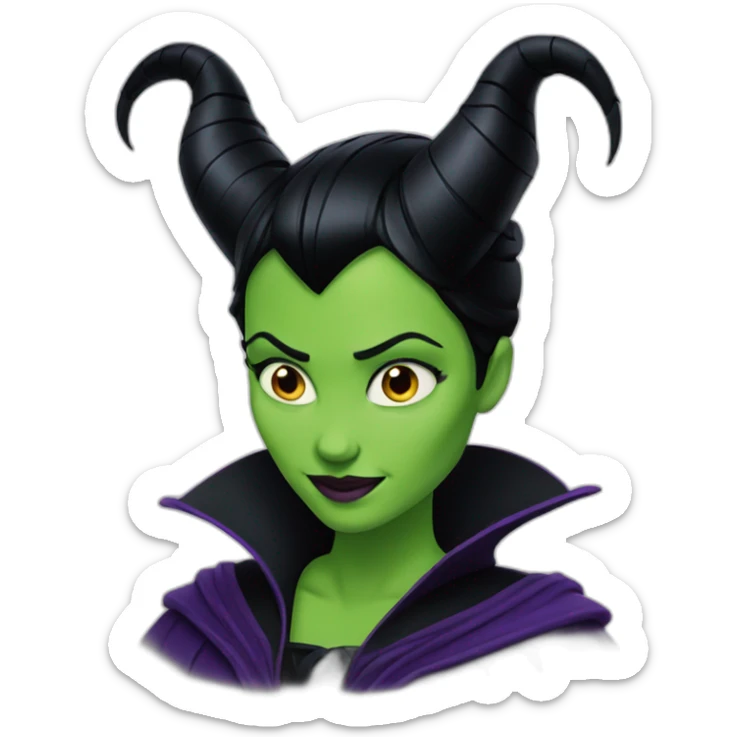 Malificent sticker