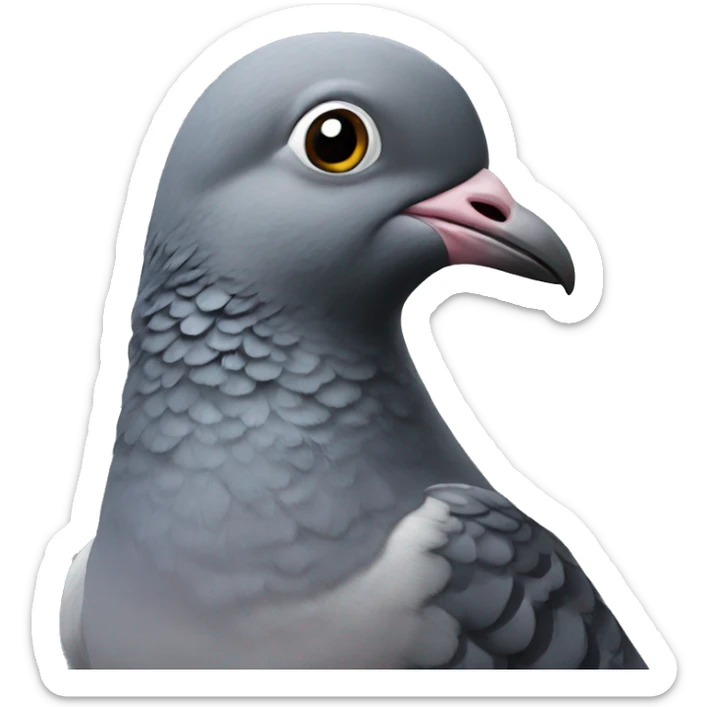 Pigeon sticker
