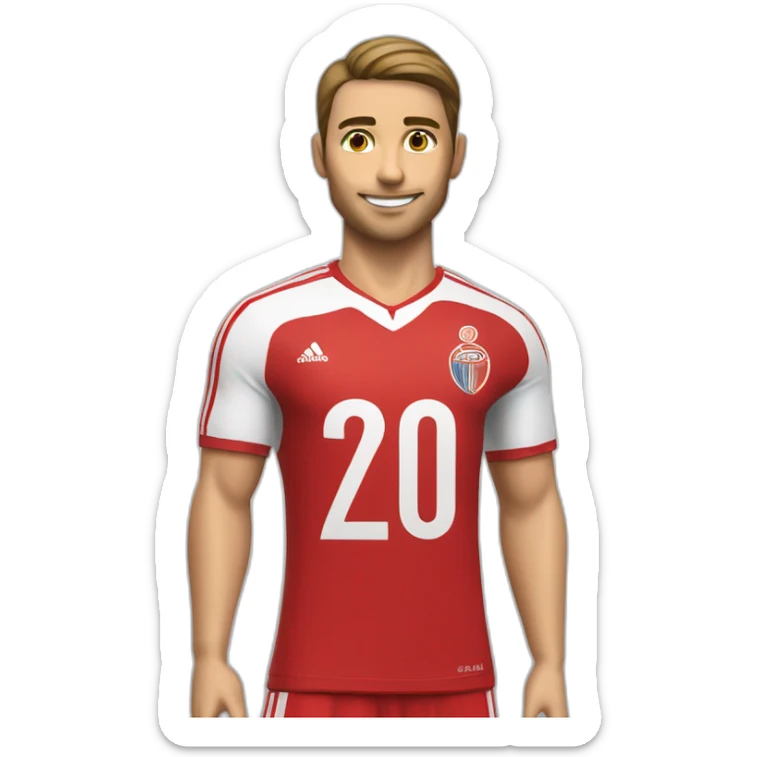 futbolista-aleman-de-23-con-camiseta-roja.-con-el-número-7-en-la-camiseta.-un-solo-7- sticker