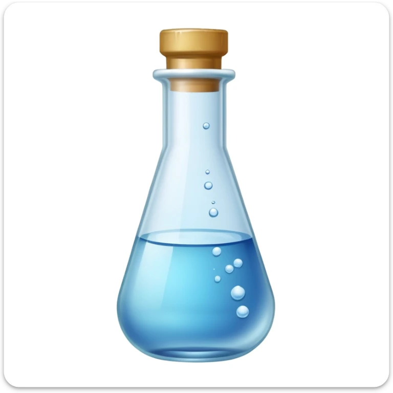 Create hd image of the glass vial contains the water and NMP solvent with boron, MoS2 and WS2 powders in it

 sticker