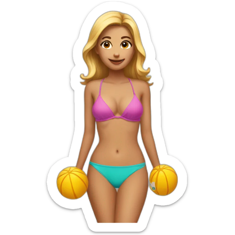 bikini sticker