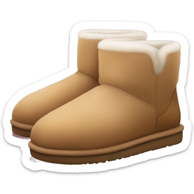 UGG slippers  sticker