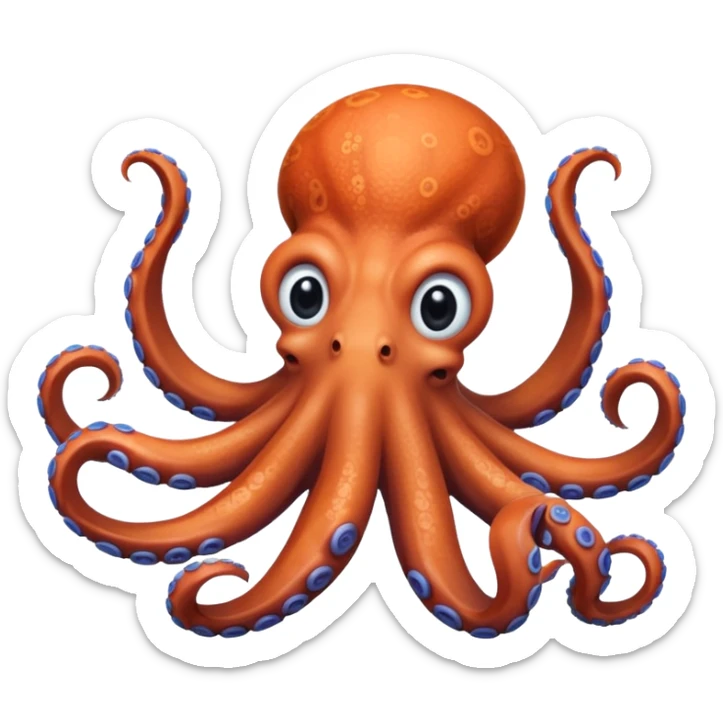 Octopus sticker