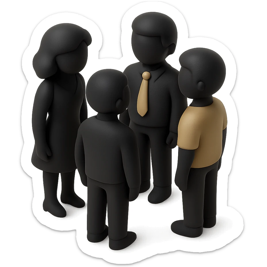 group of people sticker