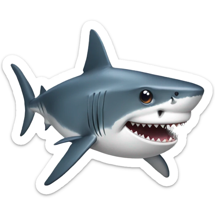 Shark sticker