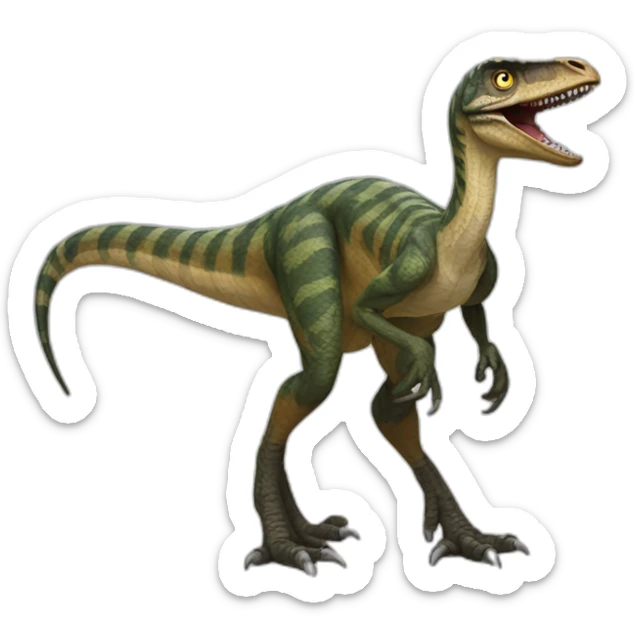 Velociraptor sticker