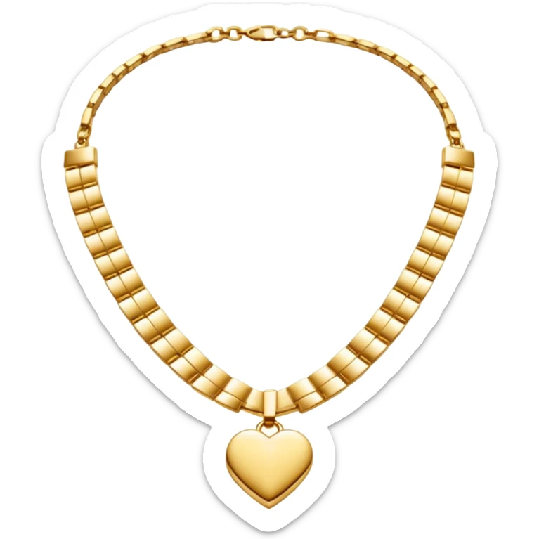 hace un collar Elegante, basico, simple y minialista pero femenino. Buena calidad visual, que parezca bien hecho. Colores cálidos o dorado. Clásico pero sensual. sticker