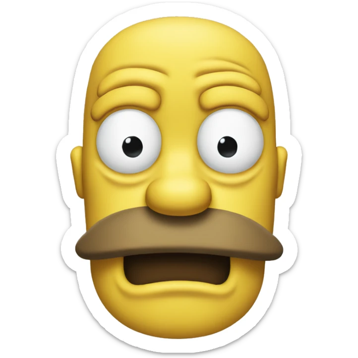 Homer sticker