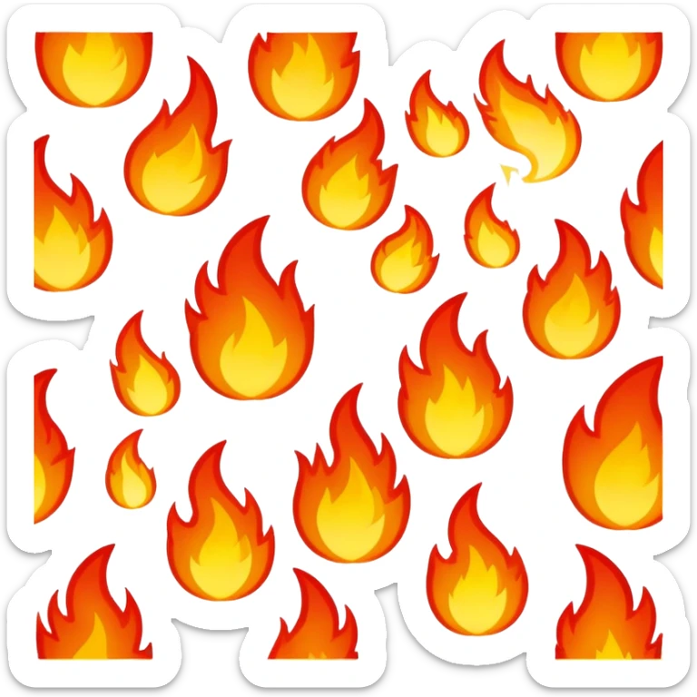 fire sticker