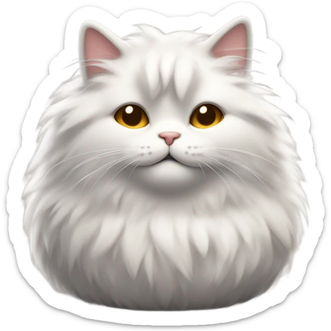 Cat sleeping sticker