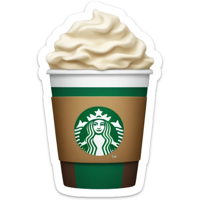 Starbucks coffee sticker