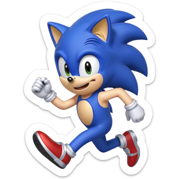 Sonic sticker