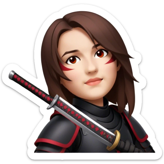 Shadow Samurai sticker