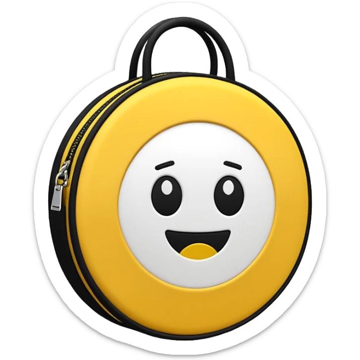 can u create me an emoji of a JD sports bag yk the ones from the JD sports shop when u purchase an item the classic yellow one with a bladk circle that says JD in white sticker