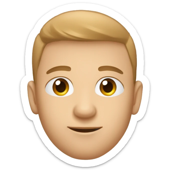 Une personne agenouillé les yeux fermés les mains en l'air  sticker