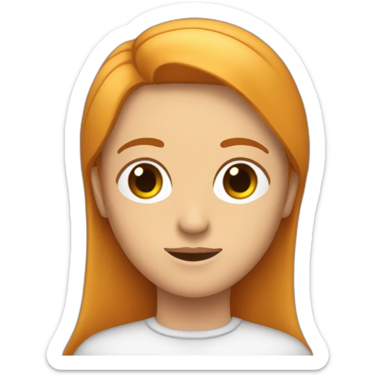 Voiture conduite pas un transexuel au cheveux longs et roux sticker