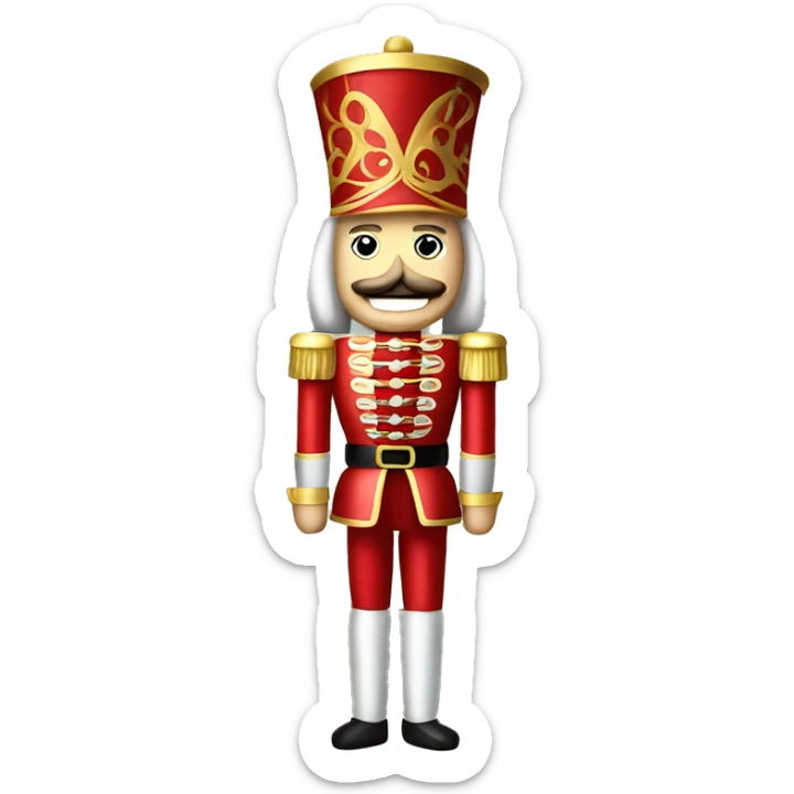 Nutcracker toy sticker