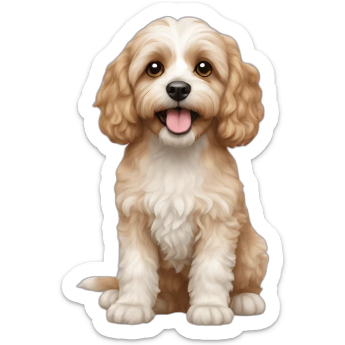 cavapoo sticker