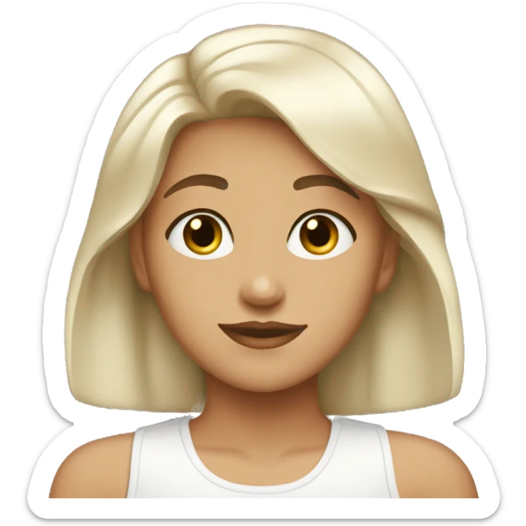 clean girl aesthetic  sticker